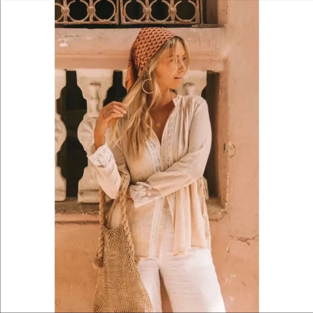 Spell and the gypsy collective Paloma blouse size small